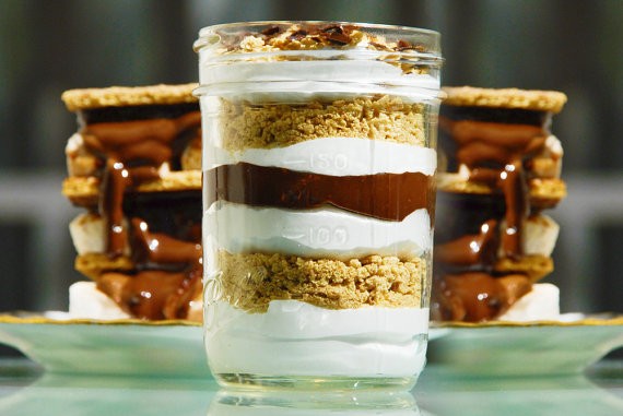 smores in a jar favors